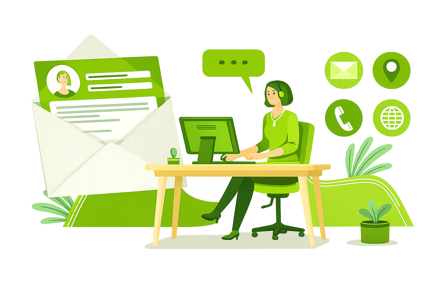 Customer support — we are here to help