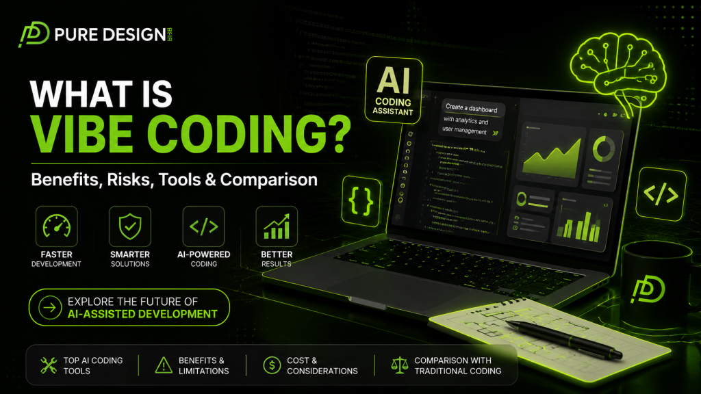 What is vibe coding explained with AI coding tools, benefits, risks, and comparison with traditional software development